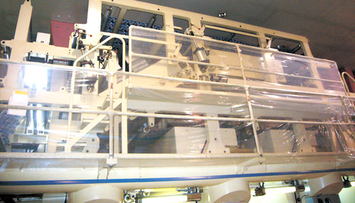 アフタードライヤー部（延長乾燥ゾーン）