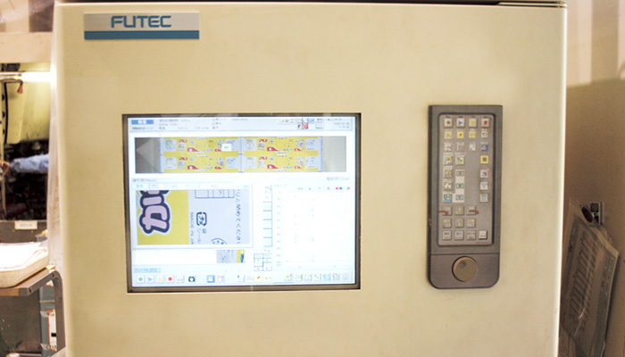 欠点検出装置部