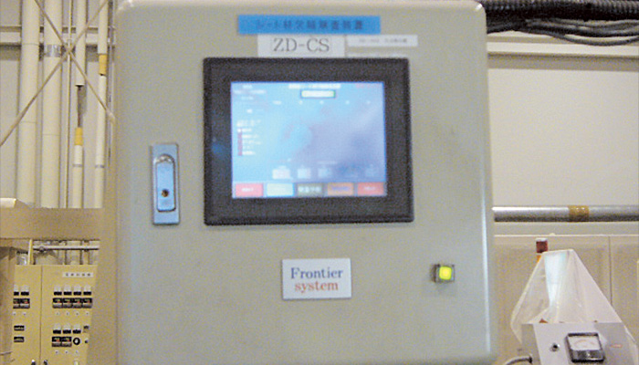 欠点検出装置部